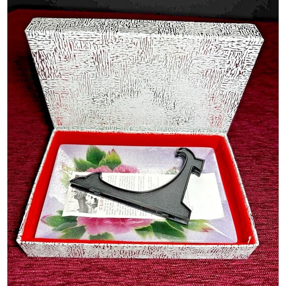 Japanese Ginbari Cloisonné Enamel Small Decorative Tray, Pink Peony Design - Picture 6 of 11